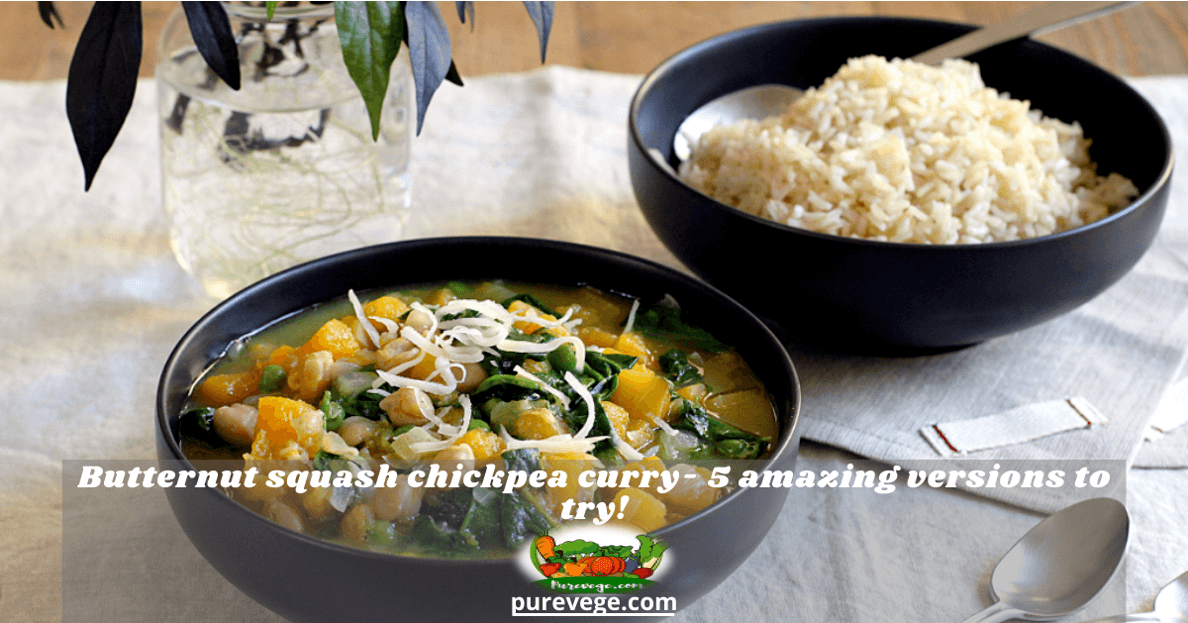 butternut squash chickpea curry